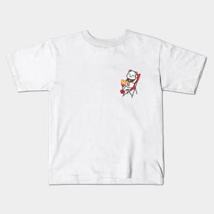 Cat on Chair #005 Kids T-Shirt